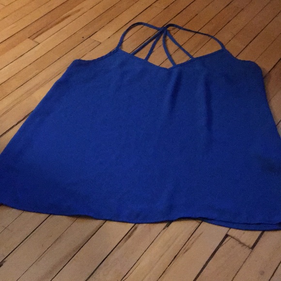 A&F blue strap tank top - Picture 1 of 3